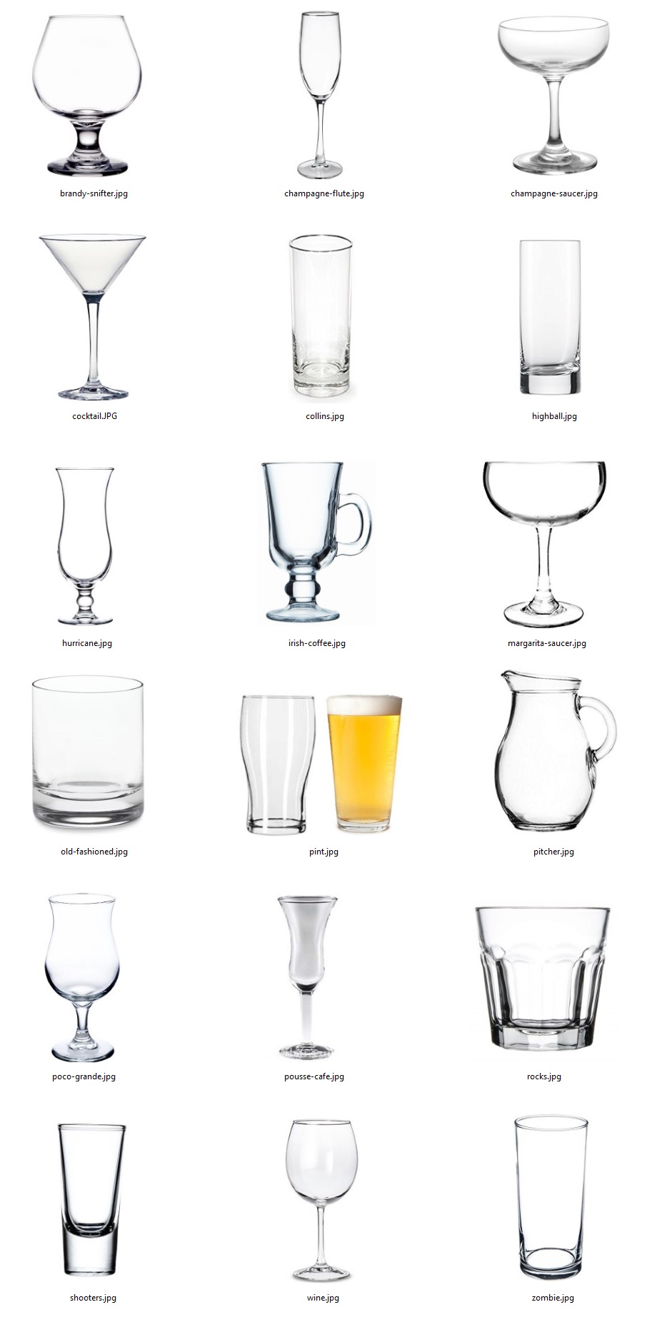 Cocktail Glasses