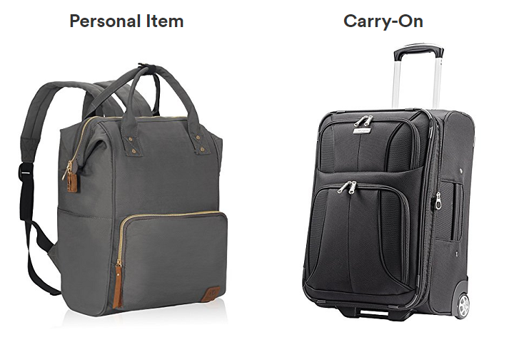 Personal Item vs. Carry-On Bag